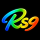 RS9 Game colorful neon gradient logo on a black background representing an online gaming platform